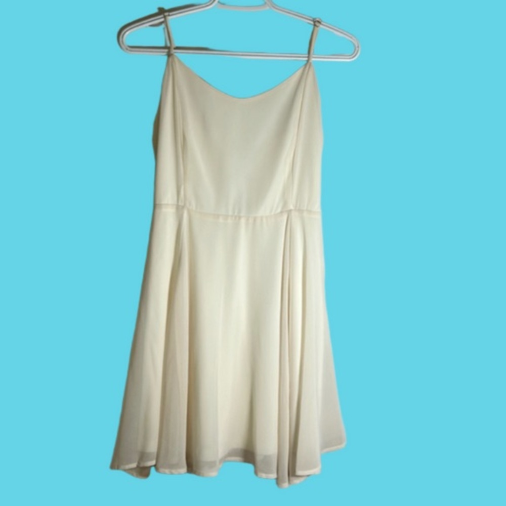 French Kiss dress lined ditzy cami dress size medium cottage core formal dance